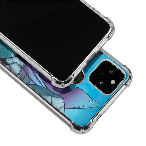 Marvel Thor Asgard on Ice Google Pixel 5 Clear Case